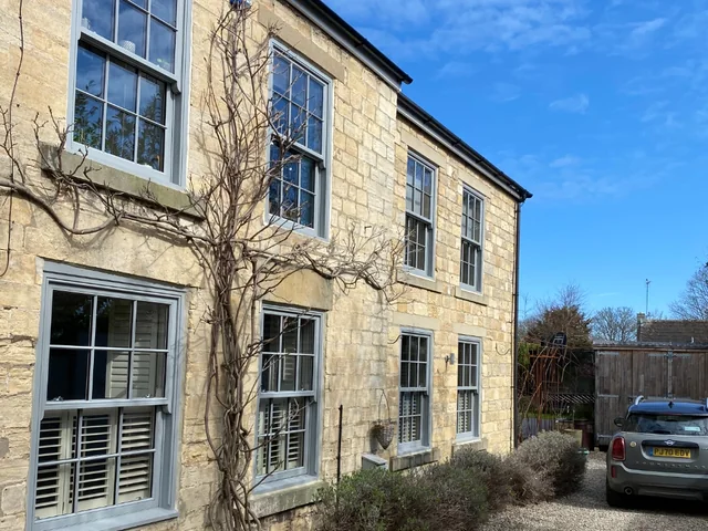 Accoya sash windows, Boston Spa