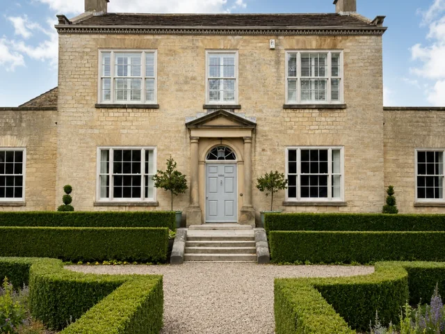 Restored Georgian farmhouse, Boston Spa