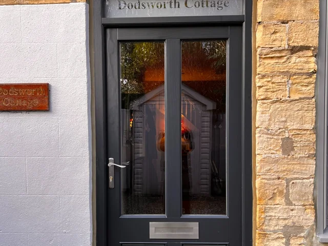 Dodsworth Cottage bespoke front door, Boston Spa