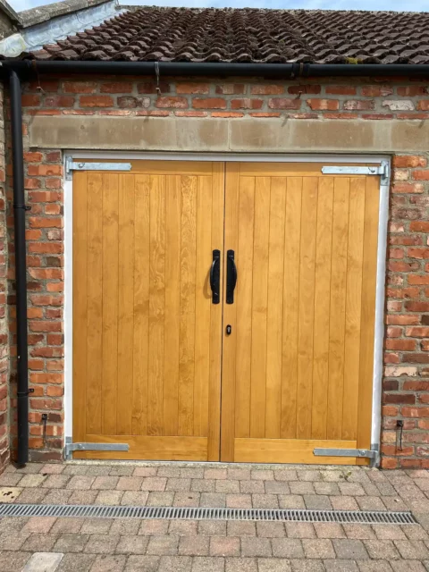 Triple Set · Sage — Coach house run — York. Handcrafted timber by Bailey Hague Joinery, Yorkshire.