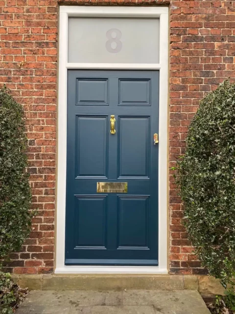 6-Panel Victorian — Timber door — Leeds. Handcrafted timber by Bailey Hague Joinery, Yorkshire.