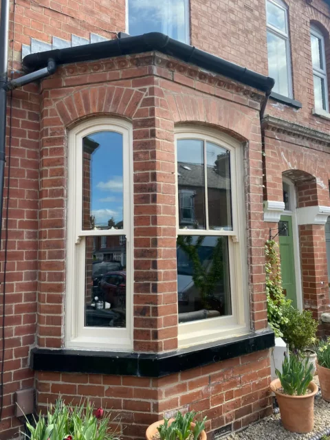 Bespoke — Handcrafted Accoya sash — York. Handcrafted timber by Bailey Hague Joinery, Yorkshire.