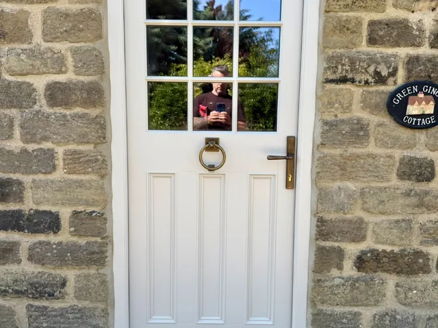 Cream cottage door, Wetherby