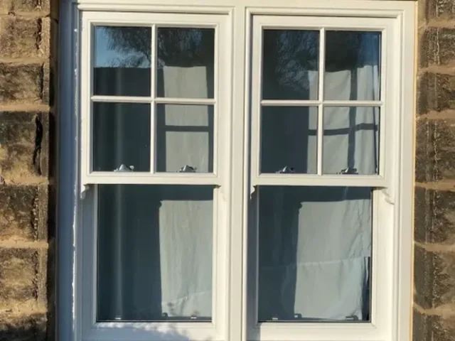Timber sash window detail, Heworth