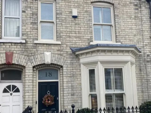 Traditional sash windows, York